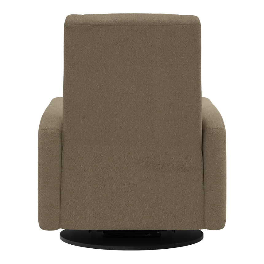 Grand Fauteuil Berçant et Pivotant Nelly avec Mécanisme Électrique - Mocha-Jaymar BB-JAM-525295-MO606-CLÉMENT