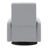 Grand Fauteuil Berçant et Pivotant Nelly avec Mécanisme Électrique - Arlo Heather Silver-Jaymar BB-JAM-525295ARLO57-CLÉMENT