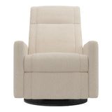 Grand Fauteuil Berçant et Pivotant Nelly avec Mécanisme Électrique - Beyond Sheep Cream-Jaymar BB-JAM-525295BEYO14-CLÉMENT
