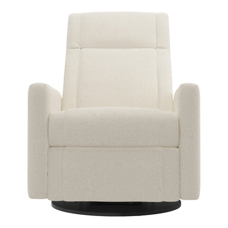 Grand Fauteuil Berçant et Pivotant Nelly avec Mécanisme Électrique - Henequen (Tissu anti-tache)-Jaymar BB-JAM-525295HENE01-CLÉMENT