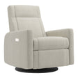 Grand Fauteuil Berçant et Pivotant Nelly avec Mécanisme Électrique - Nubia Ivoire-Jaymar BB-JAM-525295NUBIA1-CLÉMENT