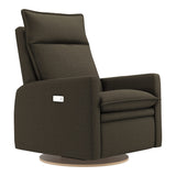 Grand Fauteuil Berçant et Pivotant Arya avec Mécanisme Électrique - Espresso-Jaymar BB-JAM-526-ESPRE006-CLÉMENT