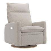 Grand Fauteuil Berçant et Pivotant Arya avec Mécanisme Électrique - Beyond Sheep Vanilla-Jaymar BB-JAM-526295BEYO11-CLÉMENT