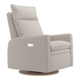 Grand Fauteuil Berçant et Pivotant Arya avec Mécanisme Électrique - Beyond Sheep Vanilla-Jaymar BB-JAM-526295BEYO11-CLÉMENT