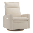 Grand Fauteuil Berçant et Pivotant Arya avec Mécanisme Électrique - Beyond Sheep Cream-Jaymar BB-JAM-526295BEYO14-CLÉMENT