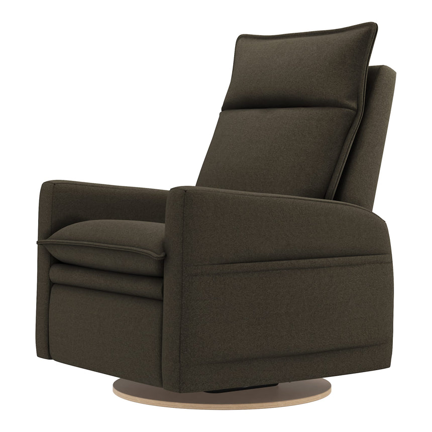 Grand Fauteuil Berçant et Pivotant Arya avec Mécanisme Électrique - Espresso-Jaymar BB-JAM-526295ESP006-CLÉMENT