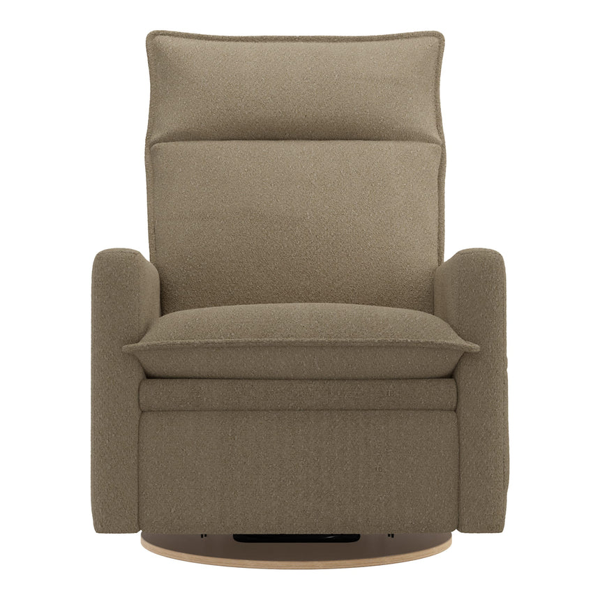 Grand Fauteuil Berçant et Pivotant Arya avec Mécanisme Électrique - Mocha-Jaymar BB-JAM-526295MOC606-CLÉMENT