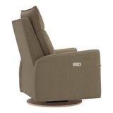 Grand Fauteuil Berçant et Pivotant Arya avec Mécanisme Électrique - Mocha-Jaymar BB-JAM-526295MOC606-CLÉMENT
