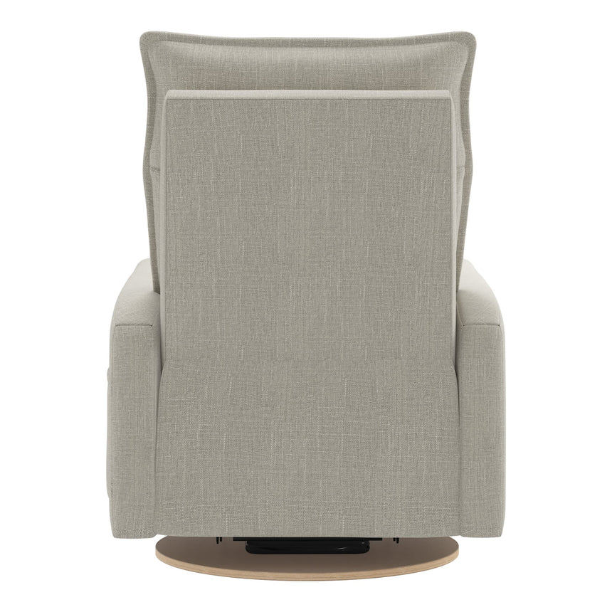 Grand Fauteuil Berçant et Pivotant Arya avec Mécanisme Électrique - Nubia Ivoire-Jaymar BB-JAM-526295NUBI01-CLÉMENT