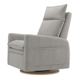 Grand Fauteuil Berçant et Pivotant Arya avec Mécanisme Électrique - Nubia Silver-Jaymar BB-JAM-526295NUBI57-CLÉMENT