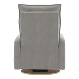 Grand Fauteuil Berçant et Pivotant Arya avec Mécanisme Électrique - Nubia Silver-Jaymar BB-JAM-526295NUBI57-CLÉMENT