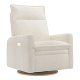 Grand Fauteuil Berçant et Pivotant Arya avec Mécanisme Électrique - Puppy Pearl-Jaymar BB-JAM-526295PUPP11-CLÉMENT