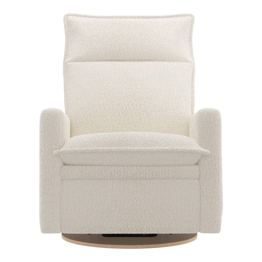 Grand Fauteuil Berçant et Pivotant Arya avec Mécanisme Électrique - Puppy Pearl-Jaymar BB-JAM-526295PUPP11-CLÉMENT