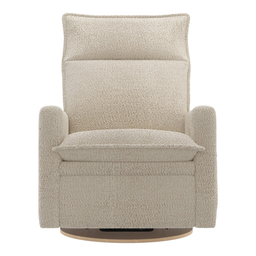 Grand Fauteuil Berçant et Pivotant Arya avec Mécanisme Électrique - Puppy Sand-Jaymar BB-JAM-526295PUPP14-CLÉMENT