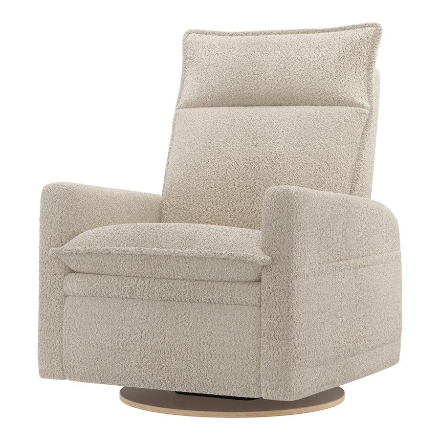 Grand Fauteuil Berçant et Pivotant Arya avec Mécanisme Électrique - Puppy Sand-Jaymar BB-JAM-526295PUPP14-CLÉMENT