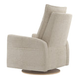 Grand Fauteuil Berçant et Pivotant Arya avec Mécanisme Électrique - Puppy Sand-Jaymar BB-JAM-526295PUPP14-CLÉMENT