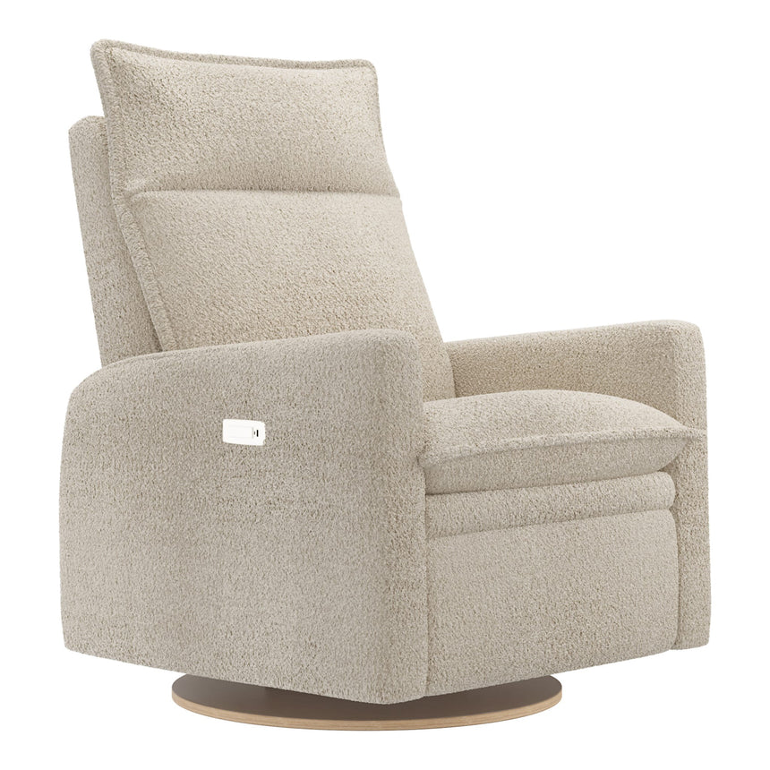 Grand Fauteuil Berçant et Pivotant Arya avec Mécanisme Électrique - Puppy Sand-Jaymar BB-JAM-526295PUPP14-CLÉMENT