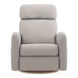 Grand Fauteuil Berçant Inclinable Pivotant Hailey avec Mécanisme Électrique - Arlo Heather Pearl-Jaymar BB-JAM-527295ARL601-CLÉMENT