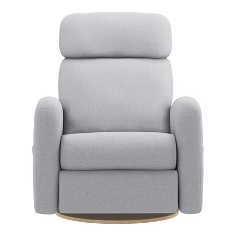 Grand Fauteuil Berçant Inclinable Pivotant Hailey avec Mécanisme Électrique - Arlo Heather Silver-Jaymar BB-JAM-527295ARLO57-CLÉMENT