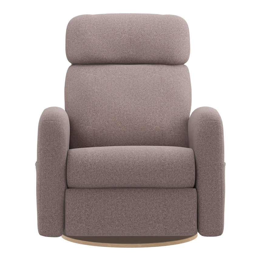 Grand Fauteuil Berçant Inclinable Pivotant Hailey avec Mécanisme Électrique - Arlo Beige-Jaymar BB-JAM-527295ARLO96-CLÉMENT