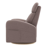 Grand Fauteuil Berçant Inclinable Pivotant Hailey avec Mécanisme Électrique - Arlo Beige-Jaymar BB-JAM-527295ARLO96-CLÉMENT