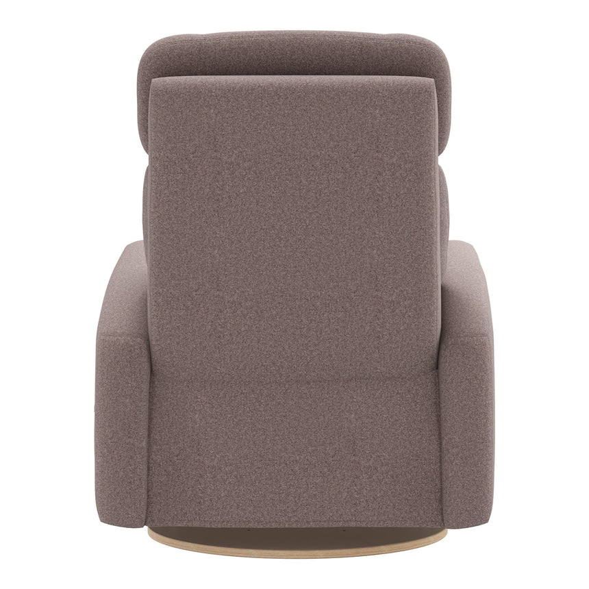Grand Fauteuil Berçant Inclinable Pivotant Hailey avec Mécanisme Électrique - Arlo Beige-Jaymar BB-JAM-527295ARLO96-CLÉMENT