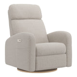 Grand Fauteuil Berçant Inclinable Pivotant Hailey avec Mécanisme Électrique - Beyond Sheep Vanilla-Jaymar BB-JAM-527295BEYO11-CLÉMENT