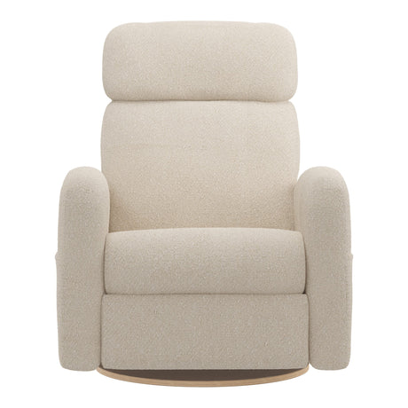 Grand Fauteuil Berçant Inclinable Pivotant Hailey avec Mécanisme Électrique - Beyond Sheep Cream-Jaymar BB-JAM-527295BEYO14-CLÉMENT