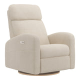 Grand Fauteuil Berçant Inclinable Pivotant Hailey avec Mécanisme Électrique - Beyond Sheep Cream-Jaymar BB-JAM-527295BEYO14-CLÉMENT