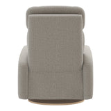 Grand Fauteuil Berçant Inclinable Pivotant Hailey avec Mécanisme Électrique - Breather Driftwood-Jaymar BB-JAM-527295BREA56-CLÉMENT
