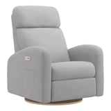 Grand Fauteuil Berçant Inclinable Pivotant Hailey avec Mécanisme Électrique - Como Dove Grey-Jaymar BB-JAM-527295COMO61-CLÉMENT