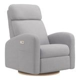 Grand Fauteuil Berçant Inclinable Pivotant Hailey avec Mécanisme Électrique - Como Dove Grey-Jaymar BB-JAM-527295COMO61-CLÉMENT
