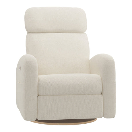 Grand Fauteuil Berçant Inclinable Pivotant Hailey avec Mécanisme Électrique - Henequen (Tissu anti-tache)-Jaymar BB-JAM-527295HENE01-CLÉMENT