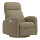 Grand Fauteuil Berçant Inclinable Pivotant Hailey avec Mécanisme Électrique - Mocha-Jaymar BB-JAM-527295MOC606-CLÉMENT