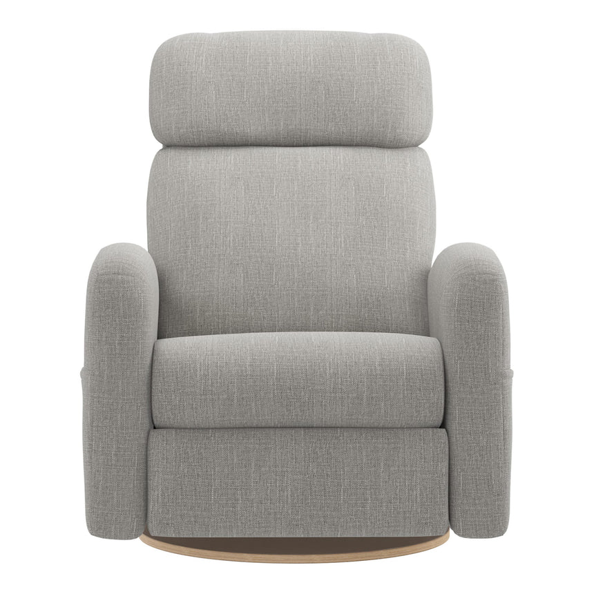 Grand Fauteuil Berçant Inclinable Pivotant Hailey avec Mécanisme Électrique - Nubia Silver-Jaymar BB-JAM-527295NUBI57-CLÉMENT