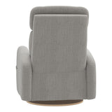 Grand Fauteuil Berçant Inclinable Pivotant Hailey avec Mécanisme Électrique - Nubia Silver-Jaymar BB-JAM-527295NUBI57-CLÉMENT