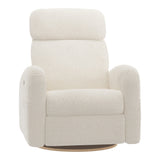 Grand Fauteuil Berçant Inclinable Pivotant Hailey avec Mécanisme Électrique - Puppy Pearl-Jaymar BB-JAM-527295PUPP11-CLÉMENT