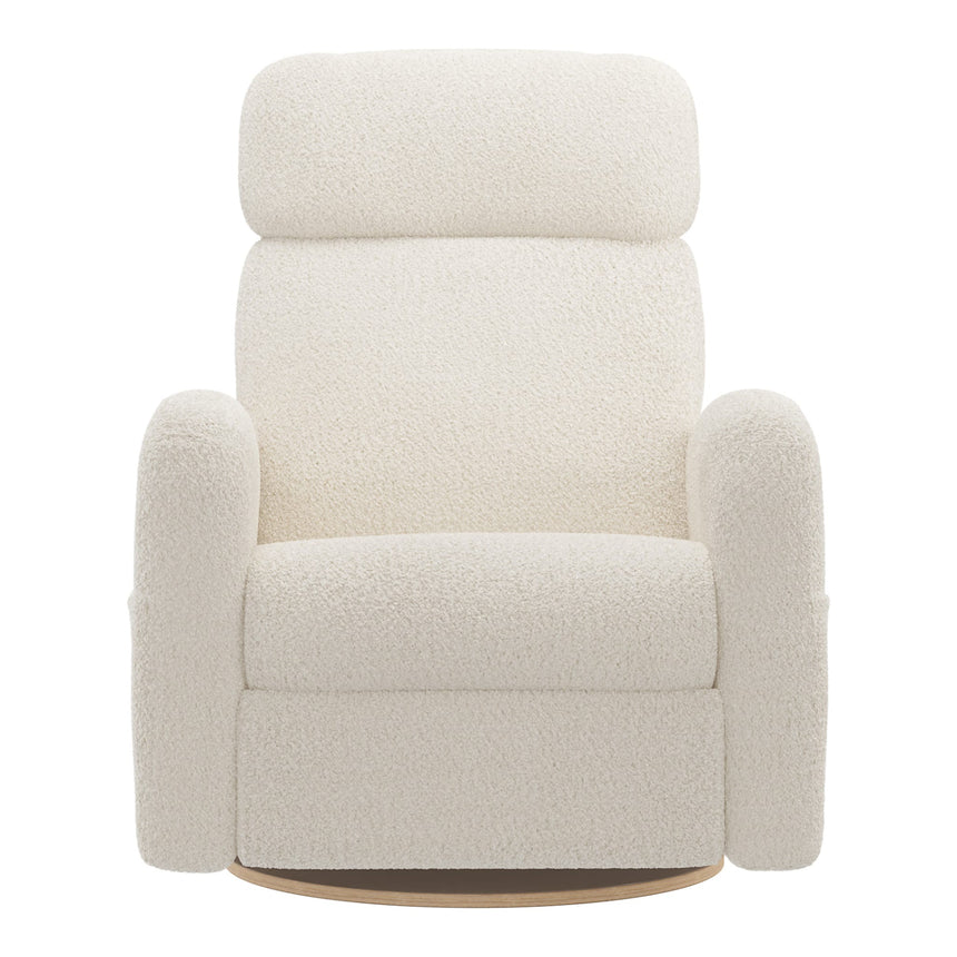 Grand Fauteuil Berçant Inclinable Pivotant Hailey avec Mécanisme Électrique - Puppy Pearl-Jaymar BB-JAM-527295PUPP11-CLÉMENT
