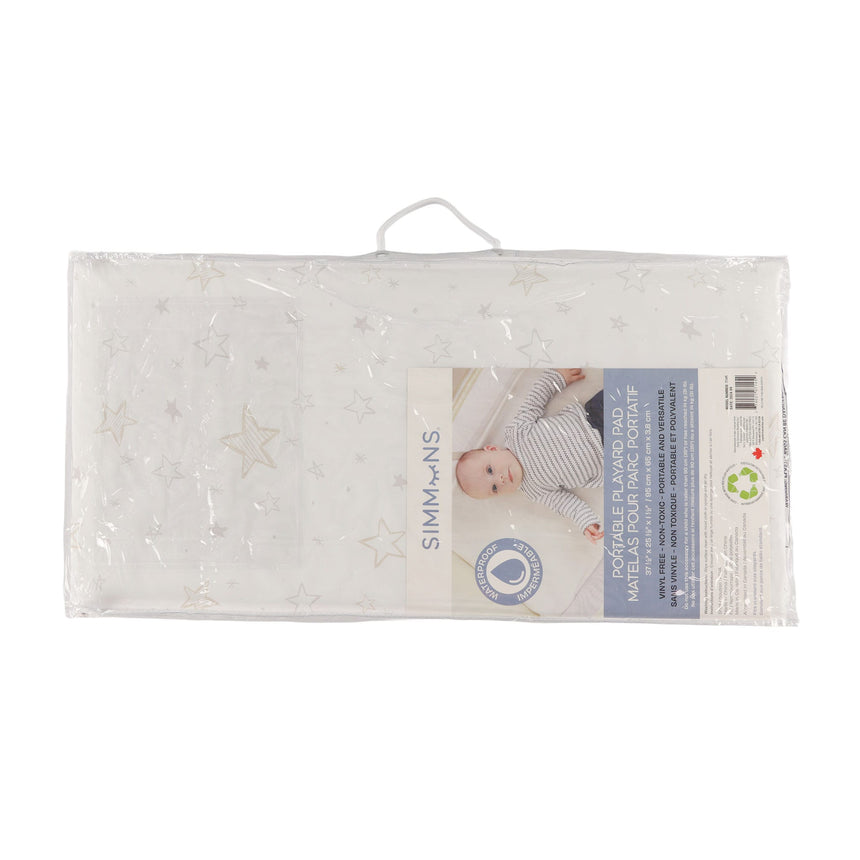 Matelas à Langer Portatif - Étoiles-Simmons-JAS-7145-CLÉMENT