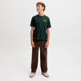 T-shirt Brandes 8-16ans-Jack & Jones-JCJ-12269310-SCA-CLÉMENT