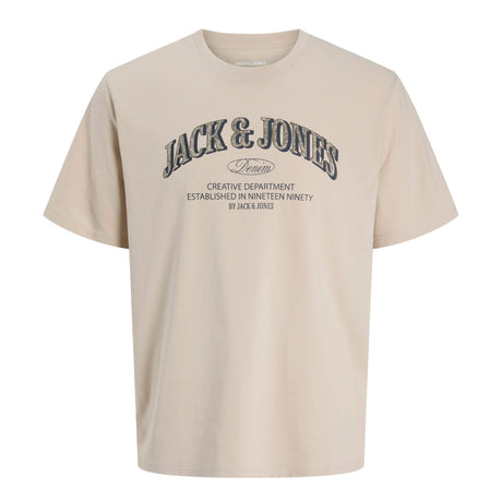 T-shirt Logo Denver 8-16ans-Jack & Jones-Ivoire-8-JCJ-12299556-MOO-CLÉMENT