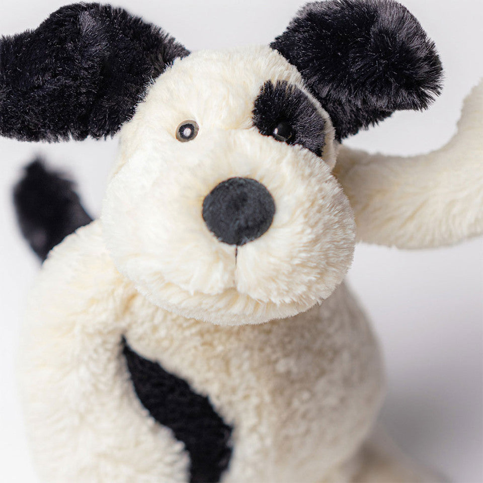 ぬいぐるみ  Bashful Black & Cream Puppy Bashful Black & Cream Puppy – CLÉMENT