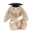 Lapin Graduation-Jellycat-JLC-BAS3GRAD-CLÉMENT