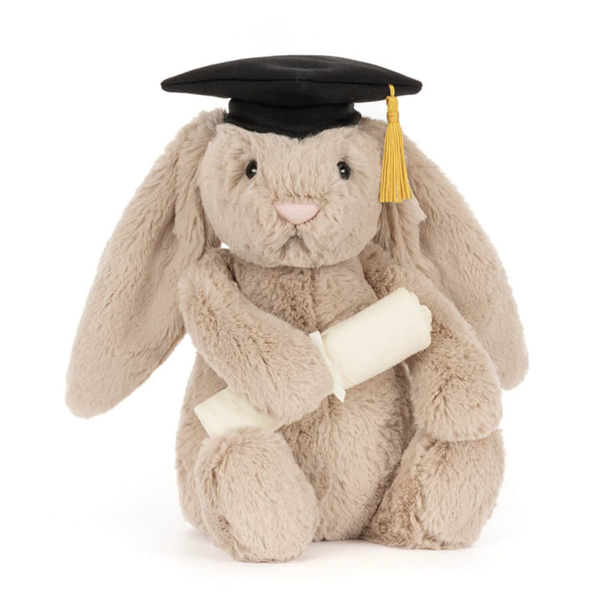 Lapin Graduation-Jellycat-JLC-BAS3GRAD-CLÉMENT
