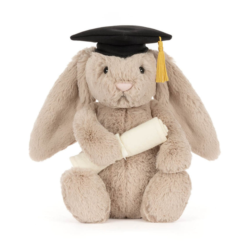 Lapin Graduation-Jellycat-JLC-BAS3GRAD-CLÉMENT