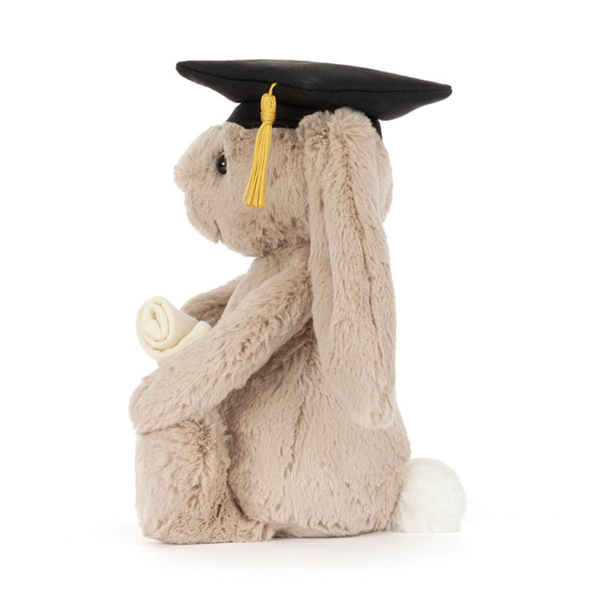 Lapin Graduation-Jellycat-JLC-BAS3GRAD-CLÉMENT