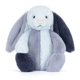 Lapin Patchwork Bleu-Jellycat-JLC-BAS3PWBL-CLÉMENT