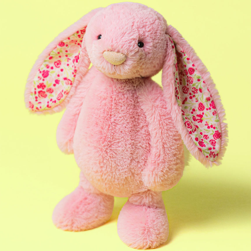 Lapin Luxe Blushkin-Jellycat-JLC-BAS3ROSE-CLÉMENT