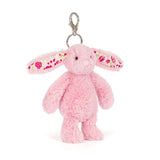 Porte-clés Lapin Blushkin-Jellycat-JLC-BP4ROSE-CLÉMENT