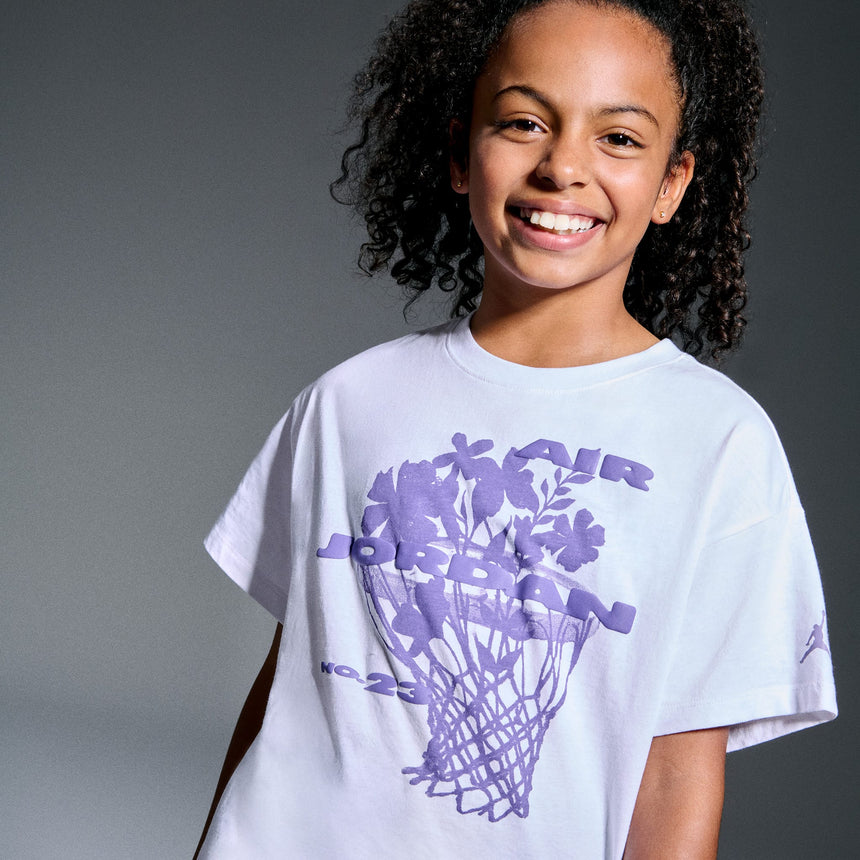 Jordan 23 Flowers T-shirt 7-16